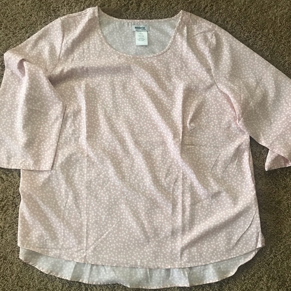 Nice pale pink blouse